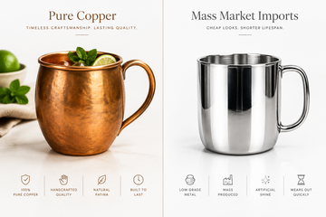 Pure Copper Drinkware vs Mass Market Imports in the UK