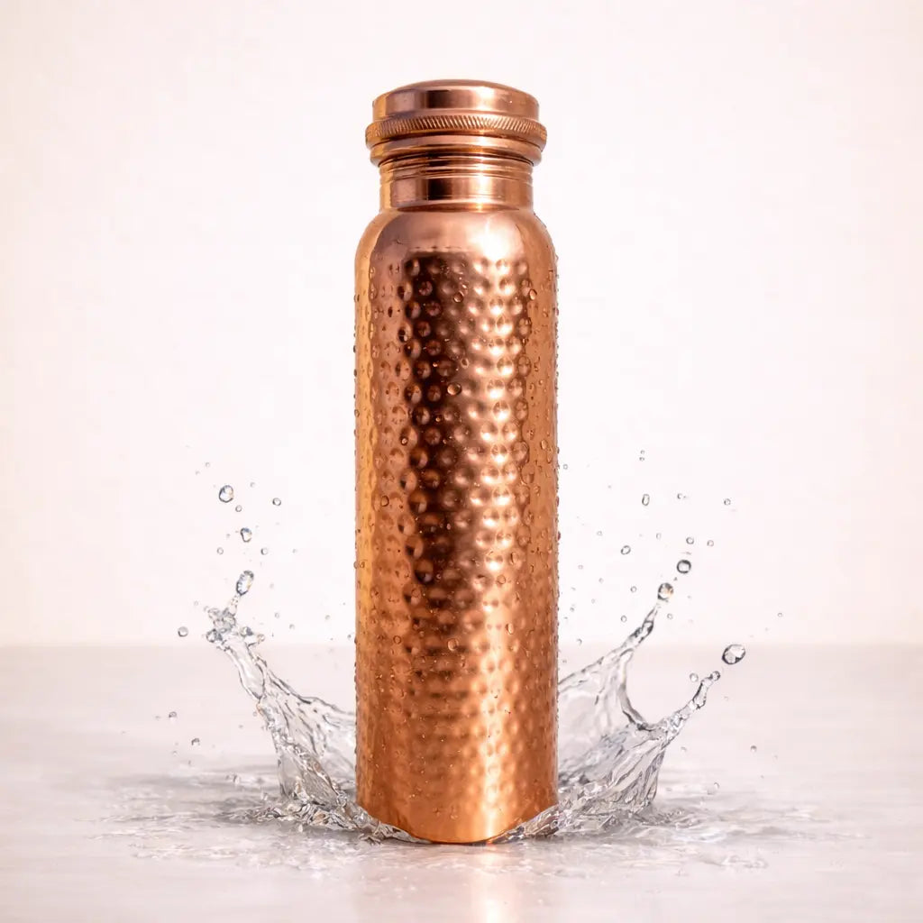 Copper water bottle