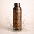 Decorative copper water bottle 